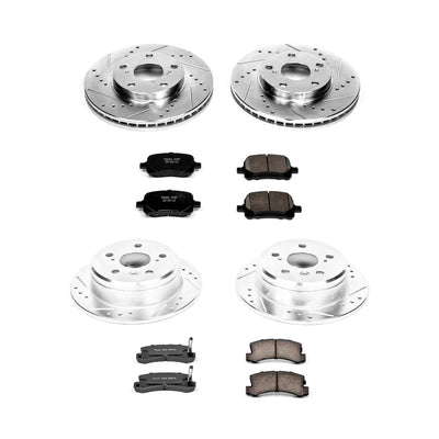 Power Stop 97-99 Lexus ES300 Front & Rear Z23 Evolution Sport Brake Kit