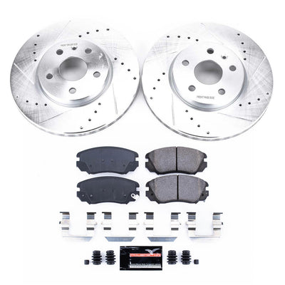 Power Stop 10-17 Chevrolet Equinox Front & Rear Z23 Evolution Sport Brake Kit