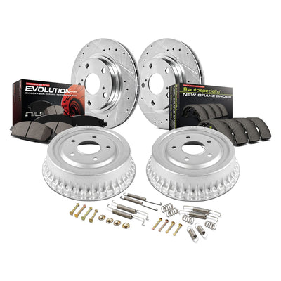 Power Stop 98-02 Ford Ranger Front & Rear Z23 Evolution Sport Brake Kit