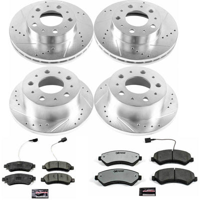 Power Stop 14-19 Ram ProMaster 1500 Front & Rear Z36 Truck & Tow Brake Kit