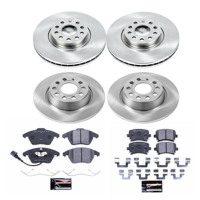 Power Stop 2013 Audi A3 Front & Rear Track Day SPEC Brake Kit