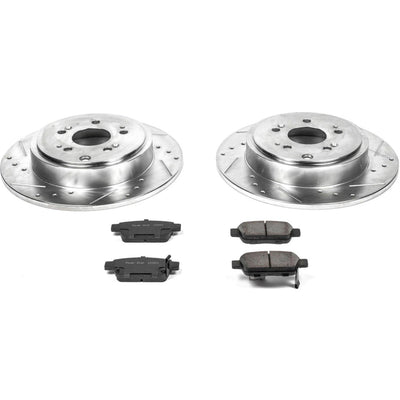 Power Stop 12-14 Honda Ridgeline Front & Rear Z23 Evolution Sport Brake Kit