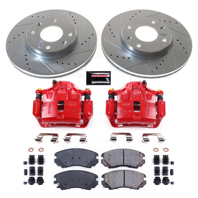Power Stop 02-06 Kia Optima Front Z23 Evolution Kit w/Calipers
