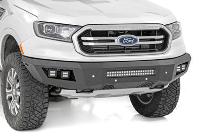 ~(97 lbs. 78X28X12)~ Ford Heavy-Duty Front LED Bumper (19-21 Ranger)