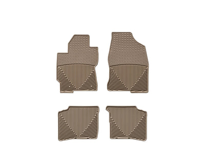 WeatherTech Tan Front and Rear All-Weather Floor Mats Fits -20-09 Prius WTCT108130