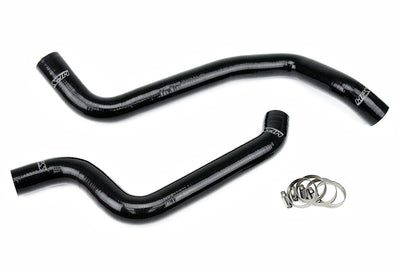 HPS Performance Black Reinforced Silicone Radiator Hose Kit Coolant for Dodge 91-96 Stealth DOHC NA Turbo
