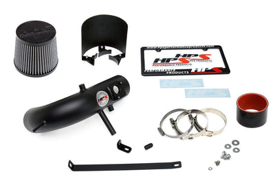 HPS Performance Performance Shortram Air Intake Kit 12-17 Toyota Camry 2.5L 4Cyl Includes Heat Shield Black