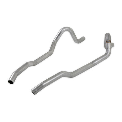 Pre-Bent Tailpipes Fits 1963-1974 Mopar A-Body 2.5-Inch Mandrel Bent Aluminized Steel Tailpipes Flowmaster