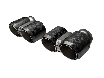 Akrapovic BMW M2 Coupe (G87) Tail Pipe Set - Chopped Carbon