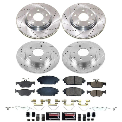 Power Stop 20-22 Mazda CX-30 Front and Rear Z23 Evolution Brake Kit