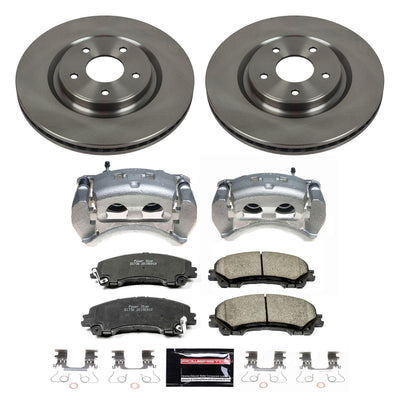 Power Stop 2019 Nissan Rogue Front Autospecialty Kit w/Calipers