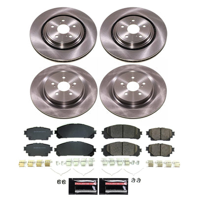 Power Stop 20-22 Toyota Highlander Front and Rear Autospecialty Brake Kit