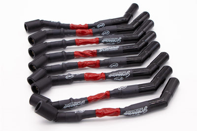 Granatelli 99-22 GM Car 6.0L/6.2L LS2/LS3/LSA Hi-Perf Wire Conn Kit w/Red Sleeve/Ceramic Boots