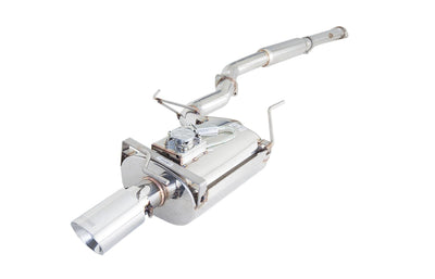 0107 MITSUBISHI EVOLUTION 7/8/9 3IN SS HIGH FLOW CATBACK SYS W/ VAREX MUFFLER