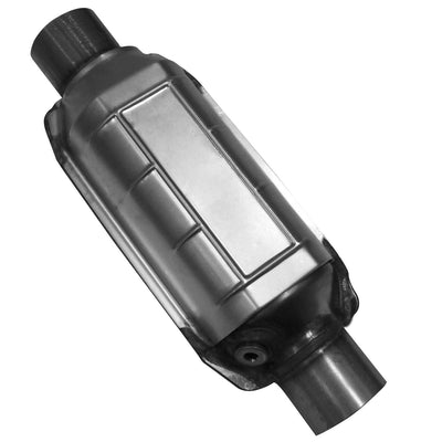 CATALYTIC CONVERTER UNIVERSAL OBDII CALIFORNIA STD ROUND O2