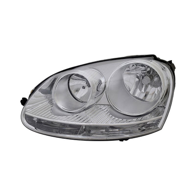 CAPA 0510 VW JETTA HALOGEN W/O LOGO HEADLIGHT ASSY LH