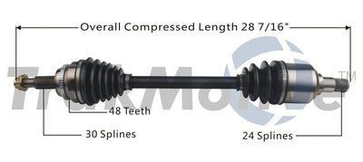 ALL NEW CV AXLE