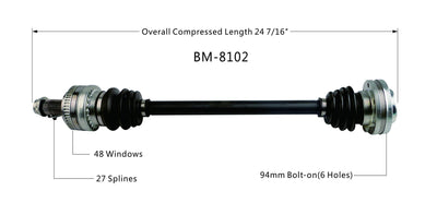 NEW CV AXLE