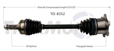 NEW CV AXLE