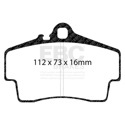 EBC S10 Brake Pad and Rotor Kit