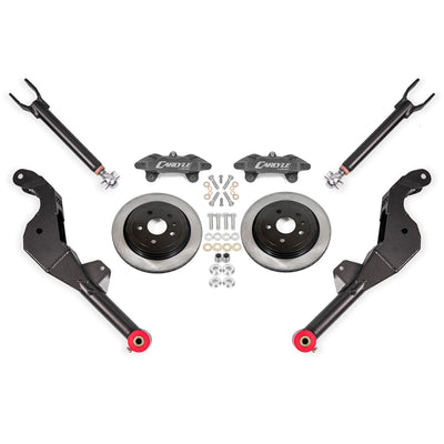BMR 08-09 Pontiac G8 / 14-17 Chevrolet SS 15in Conversion Kit w/ Solid Rotors & Black Calipers