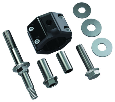 ~(2 lbs. 8X3X3)~ JK Steering Stabilizer Relocation Kit - 1-5/8in Tie Rod