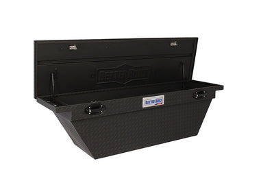 63IN SINGLE LID LOW PROFILE WEDGE MATTE BLACK SEC