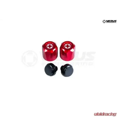 A/C Line Cap Kit Anodized RED - 2022 GR86/BRZ