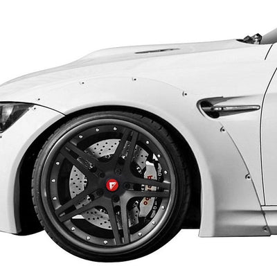 2008-2013 BMW M3 E92 E93 Duraflex Circuit Wide Body Front Fender Flares - 4 Piece
