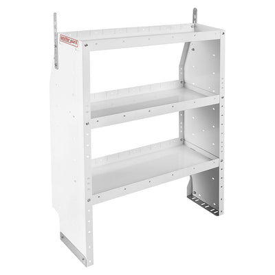 ADJUSTABLE 3 SHELF UNIT 36 IN X 44 IN X 131/2 IN