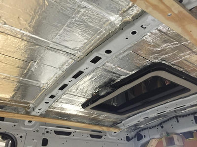 UNIVERSAL ROOF INSULATION KIT POLYMER BLACK BACKING SILVER