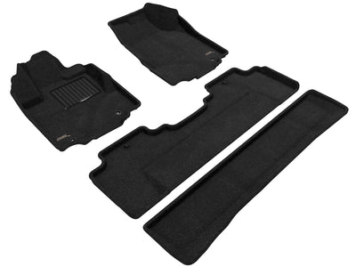 0615 RIDGELINE ELEGANT FLOORLINER ROW 1 & 2 BLACK