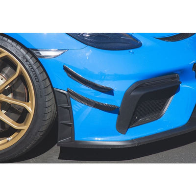 Front bumper canards