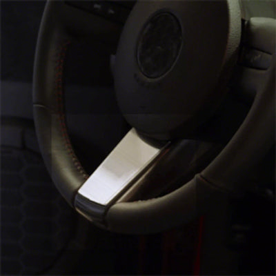 UPR 05-09 Mustang Steering Wheel Badge - Satin 1153-01