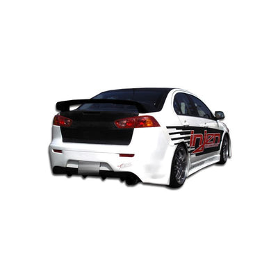 2008-2017 Mitsubishi Lancer Duraflex GT Concept Rear Bumper Cover - 1 Piece