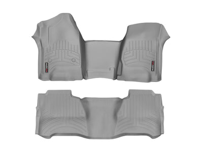 WeatherTech Grey Front and Rear Floorliners Fits -20-20 Continental 461034-1-2