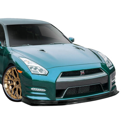 2012-2016 Nissan GT-R R35 Carbon Creations HK Front Lip Spoiler - 1 Piece