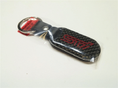 Subaru OEM STi Keychain Carbon Fiber Universal