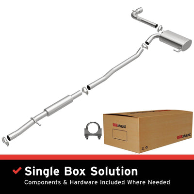 EXHAUST KIT - 12-17 JEEP COMPASS 2.