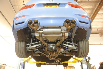 Megan Axle Back Exhaust BMW M4 F82 2015 Stainless Tips