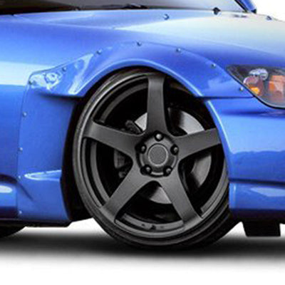 2000-2009 Honda S2000 Duraflex Circuit Fender Flares - 4 Piece - Includes Circuit Front Fender Flares (112742) Circuit Rear Fender Flares (112743)