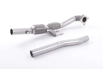 3-Inch Cast Downpipe w/ HJS 200-Cell Cat