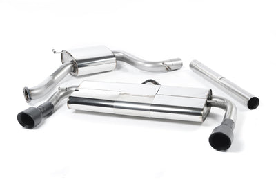 Cat-Back Exhaust System (Resonated) with GT-100 Cerakote
