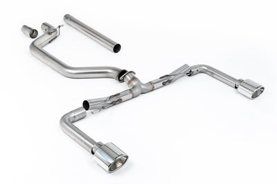 Cat-back Exhaust System, 3.15" OE+ Style Clubsport Oval Tips