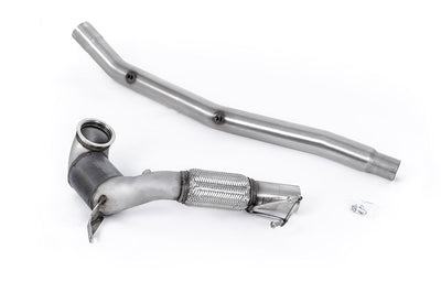 80mm Stainless Steel High-Flow Catted Downpipe