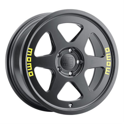 Heritage 6 18x8.5 +35 5x114.3 Satin Black Wheel