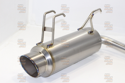 Sports Exhaust System with Titanium End Pipes