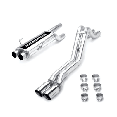 Street Series Cat-Back Exhaust System, 3" Piping, 8.3L, Stainless Steel