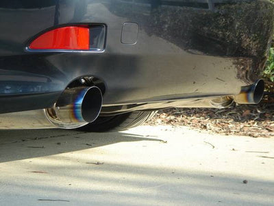 OE-RS Series Cat-Back System w/ Dual 4" Burnt Titanium Tips