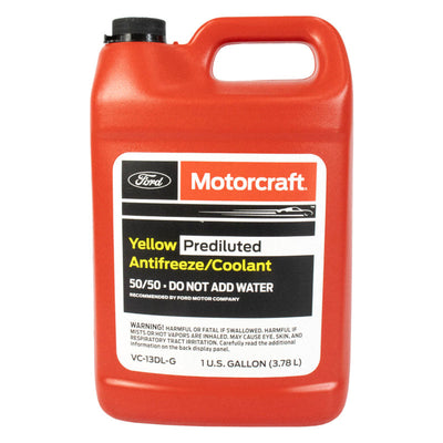 Yellow Prediluted Antifreeze/Coolant